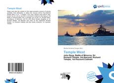 Bookcover of Temple West