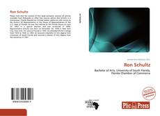 Bookcover of Ron Schultz