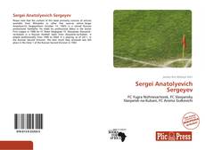 Couverture de Sergei Anatolyevich Sergeyev