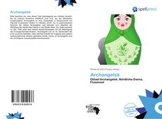 Portada del libro de Archangelsk