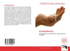 Couverture de Archboldomys