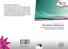 Portada del libro de Ron Wilson (Politician)