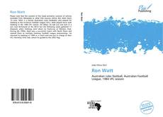 Capa do livro de Ron Watt 