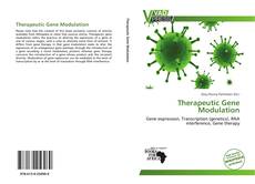 Bookcover of Therapeutic Gene Modulation