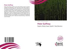 Capa do livro de Peter Gaffney 