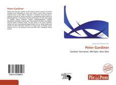 Bookcover of Peter Gardiner