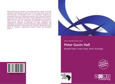 Peter Gavin Hall kitap kapağı