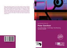 Buchcover von Peter Gershon