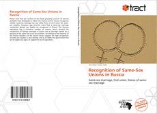 Portada del libro de Recognition of Same-Sex Unions in Russia