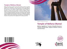 Capa do livro de Temple of Bellona (Rome) 