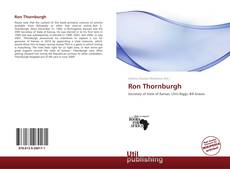 Portada del libro de Ron Thornburgh