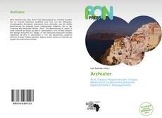Archiater kitap kapağı