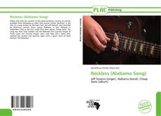 Reckless (Alabama Song) kitap kapağı