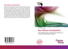Bookcover of Ron Wilson (Footballer)