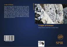 Portada del libro de Temple of Eshmun