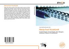 Capa do livro de Necip Fazıl Kısakürek 