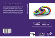 Portada del libro de Recognition of Same-Sex Unions in Pennsylvania