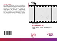 Capa do livro de Werner Krauss 