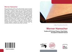 Werner Hamacher kitap kapağı