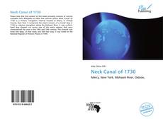 Capa do livro de Neck Canal of 1730 