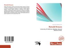 Capa do livro de Ronald Krauss 