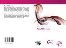 Buchcover von Ronald Koeman