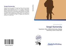 Capa do livro de Sergei Kamensky 