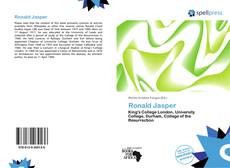 Bookcover of Ronald Jasper