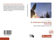 Bookcover of St. Ambrose's Church (New York City)