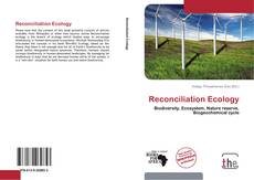 Couverture de Reconciliation Ecology