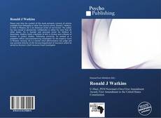 Buchcover von Ronald J Watkins