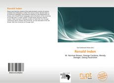 Copertina di Ronald Inden