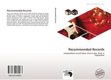 Buchcover von Recommended Records