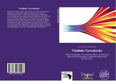 Portada del libro de Vladimir Gorodetsky