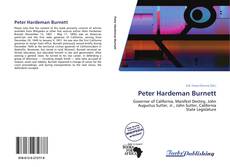 Portada del libro de Peter Hardeman Burnett