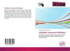 Bookcover of Vladimir Ivanovich Markov