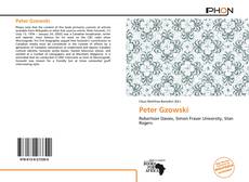 Capa do livro de Peter Gzowski 