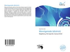 Bookcover of Wernigerode (district)