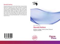 Portada del libro de Ronald Hatton