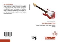 Bookcover of Reconsider Baby