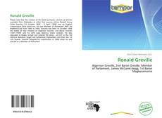 Portada del libro de Ronald Greville