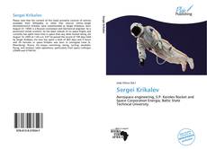 Capa do livro de Sergei Krikalev 