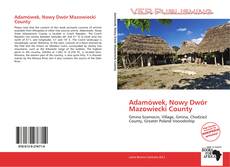 Capa do livro de Adamówek, Nowy Dwór Mazowiecki County 