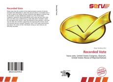 Bookcover of Recorded Vote