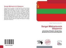 Couverture de Sergei Mikhailovich Stepanov