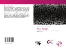 Buchcover von Peter Hanson