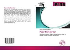 Couverture de Peter Hofschröer