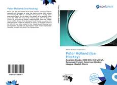 Bookcover of Peter Holland (Ice Hockey)