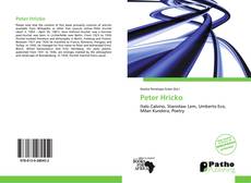 Bookcover of Peter Hricko