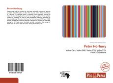 Bookcover of Peter Horbury